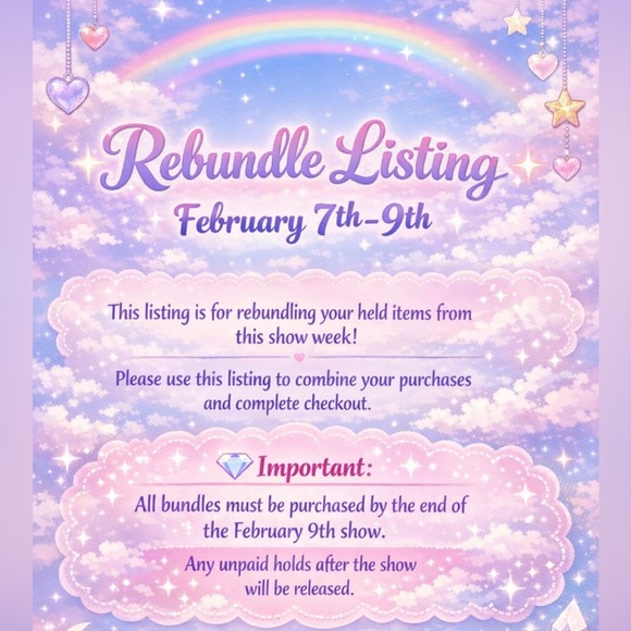 Jewelry - Rebundle order for @mothsong